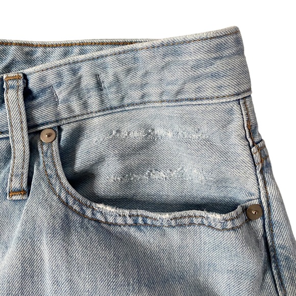 Madewell Jeans Women's 31 x 27 Curvy Perfect Vintage Blue Light Wash High Rise - Picture 6 of 11